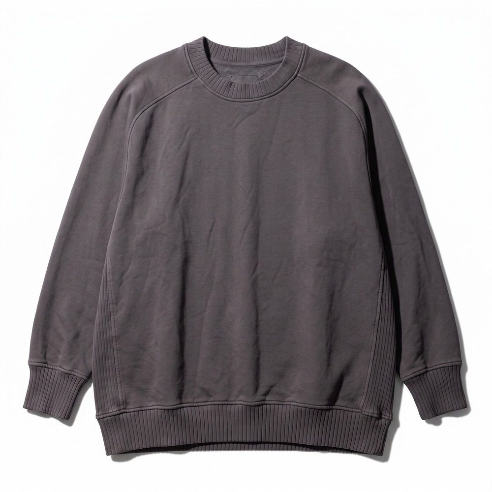 Aerie XL Gray Oversized Crewneck Sweatshirt Womens Casual Cozy Pullover Top
